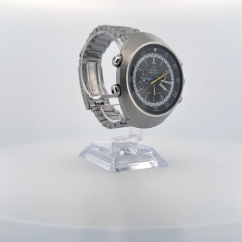 Omega Flightmaster yellow hands